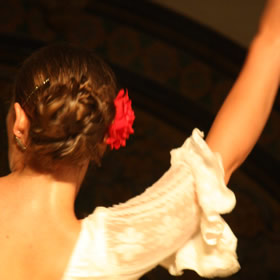 sevilla traditionele flamenco show dansen